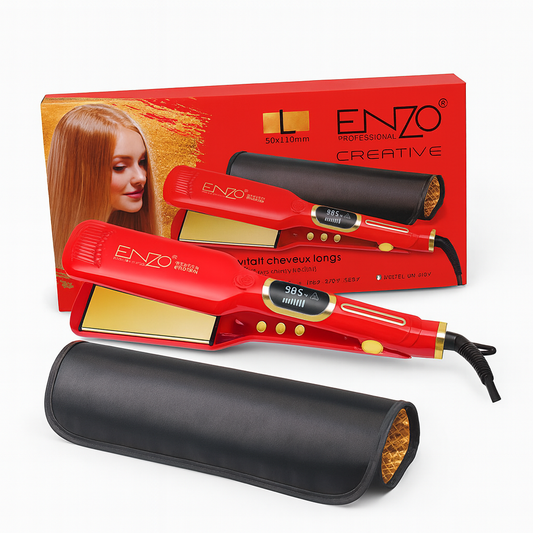 ENZO EN-3107 Professional Fast Flat Iron High-Quality Salon Hair Straightener