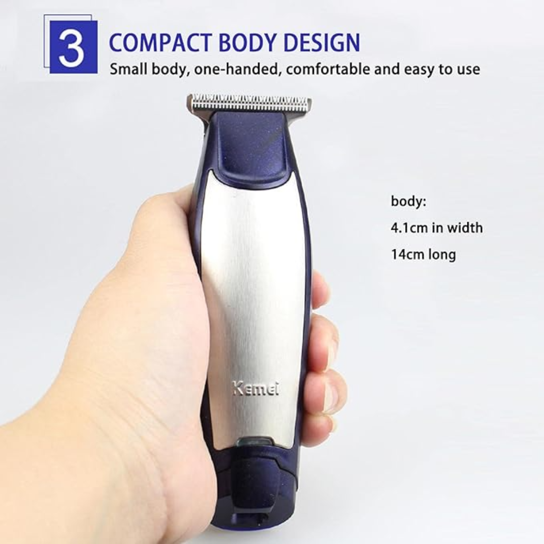 Kemei KM-5021B 3-in-1 Rechargeable Hair Clippe