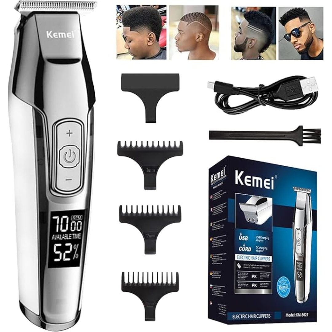 Kemei KM-5027A Professional Cordless Hair Clippe