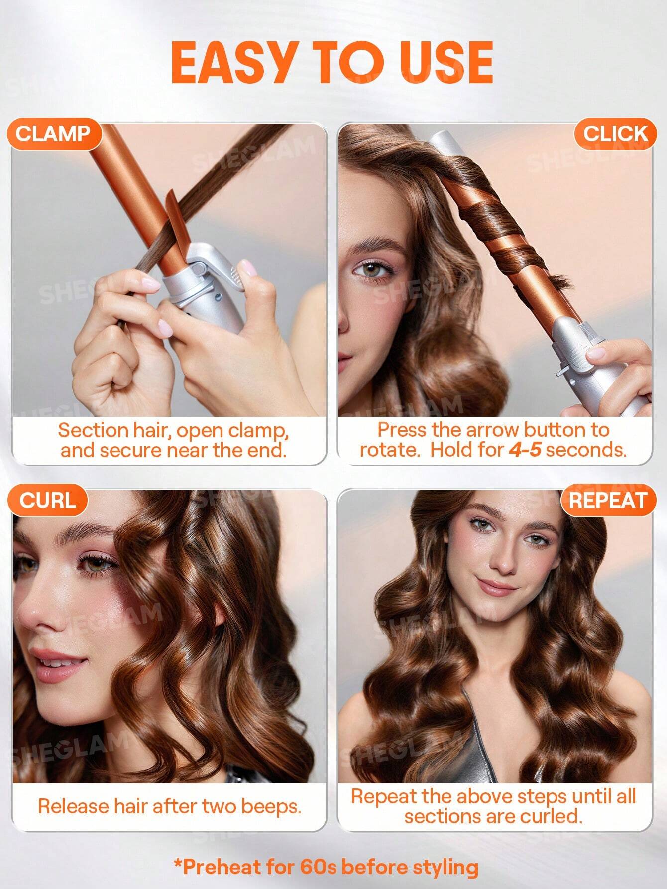 SHEGLAM — Auto Ceramic Curler