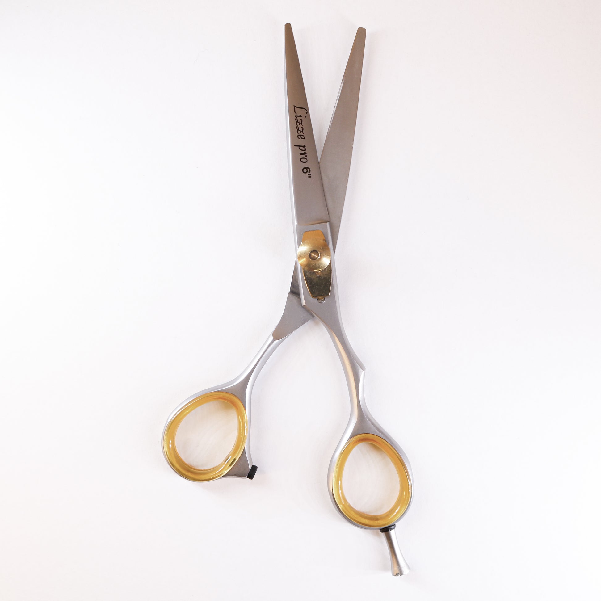 Lizze Pro 6-inch hairdressing scissors for precision cutting and professional hairstyling.