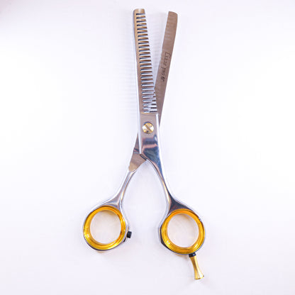 Lizze Pro 6-Inch Steel Barber Scissors: Professional-Grade Precision Cutting Tools for Hair Stylists Lizze Pro