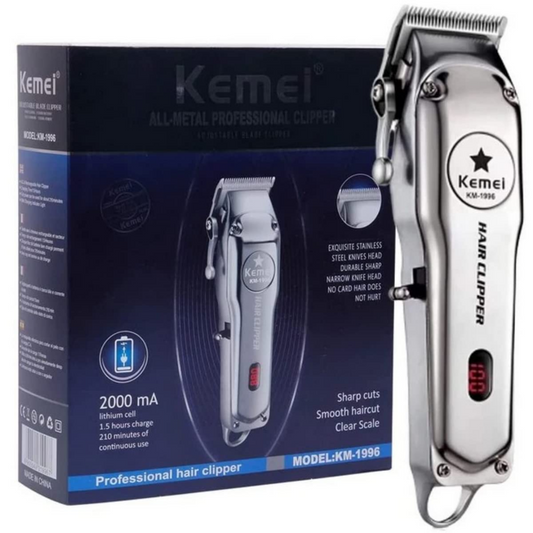 Kemei KM-1996 Professional Cordless Hair Clipper