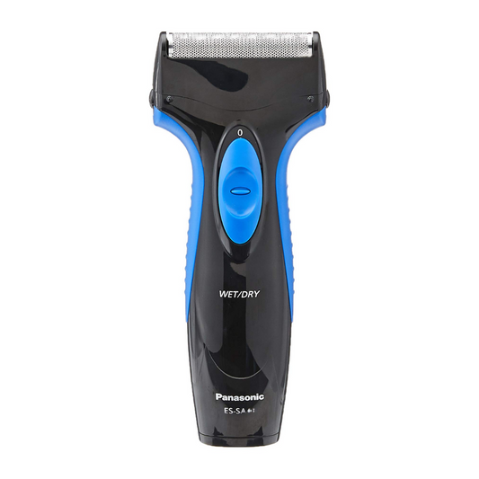 Panasonic ES-SA40-K Pro Curve Wet & Dry Rechargeable Electric Shaver in black and blue