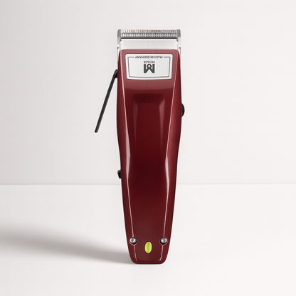 Moser 1400 Cordless Professional Clipper Ideal for Hair & Beard Styling in Burgundy