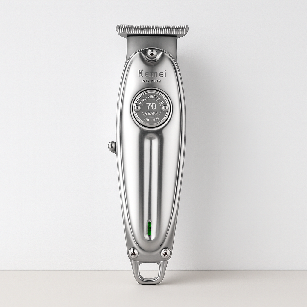 Kemei KM-1949 Professional Hair TRIMMER – Rechargeable Cordless Barber Trimmer for Men