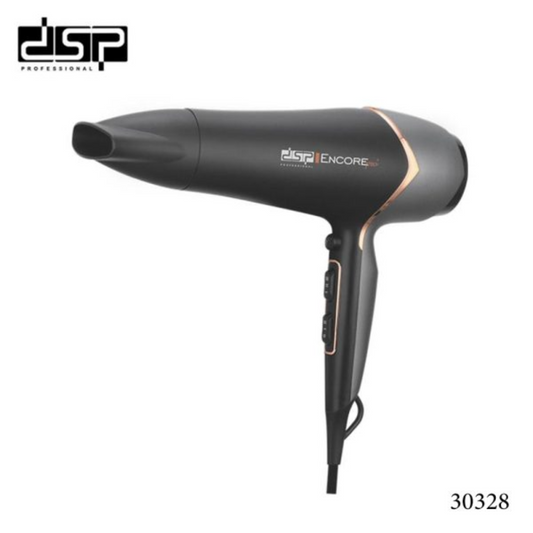 DSP 30328 Hair Dryer – 2400W Professional Ionic Blow Dryer with Cool Shot & Heat Settings
