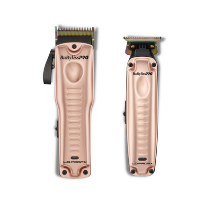 BaBylissPRO LO-PROFX Limited Edition Clipper & Trimmer Combo – Gold Finish
