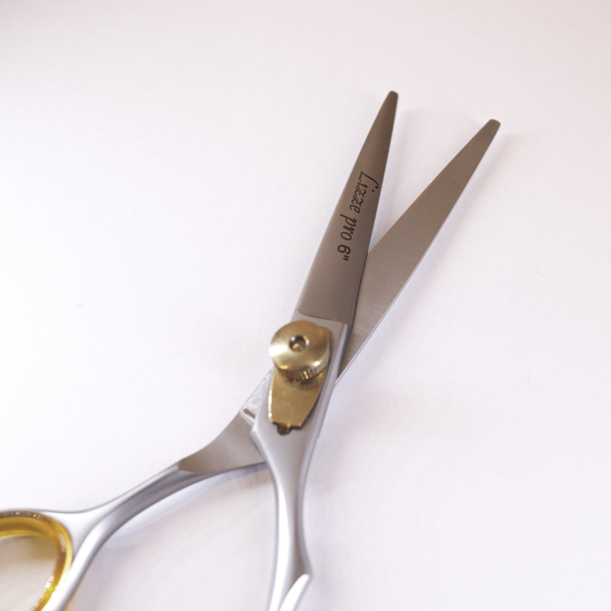 Lizze Pro 6-inch hairdressing scissors for precision cutting and professional hairstyling.