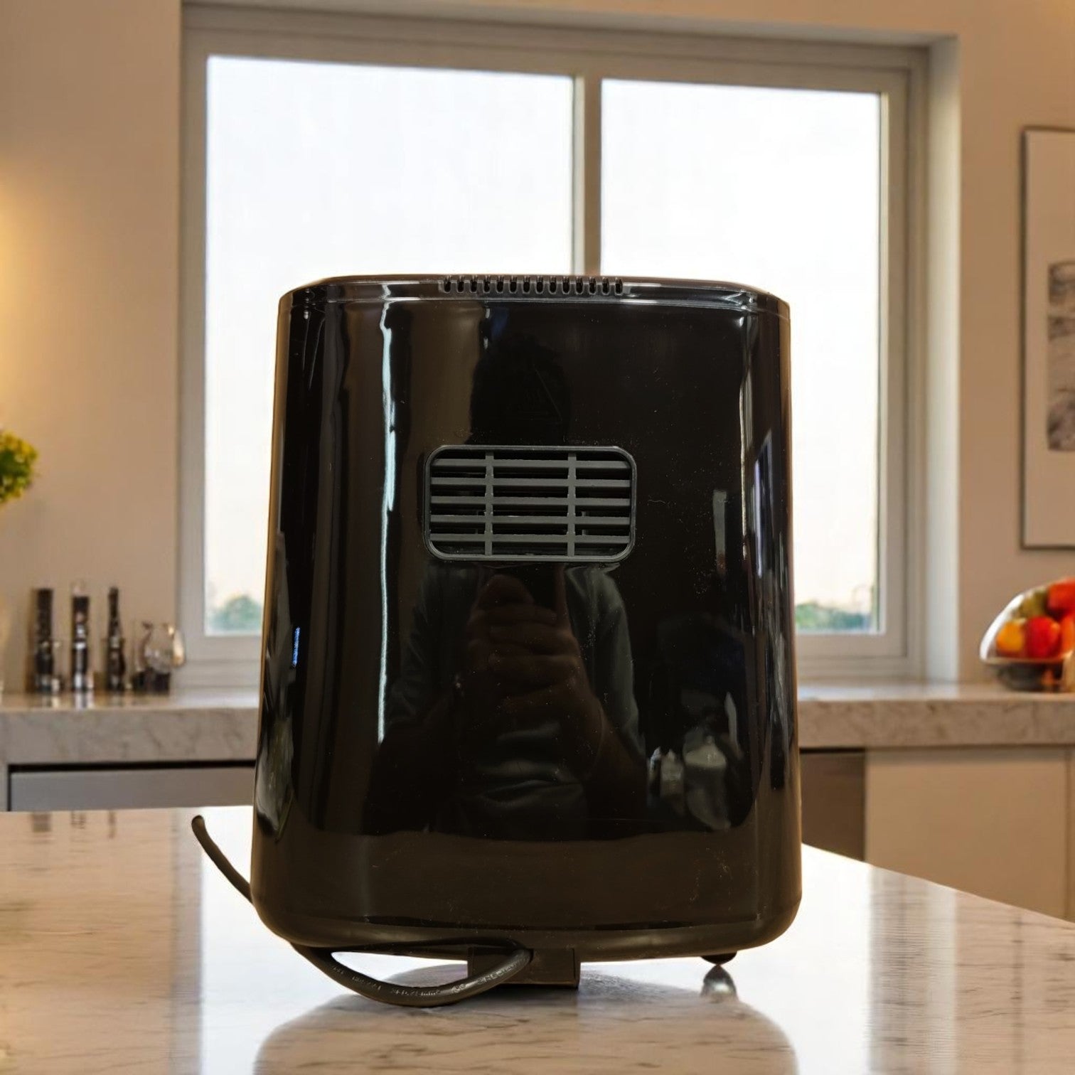 5L stainless steel air fryer with built-in window – Rene RAF-1718