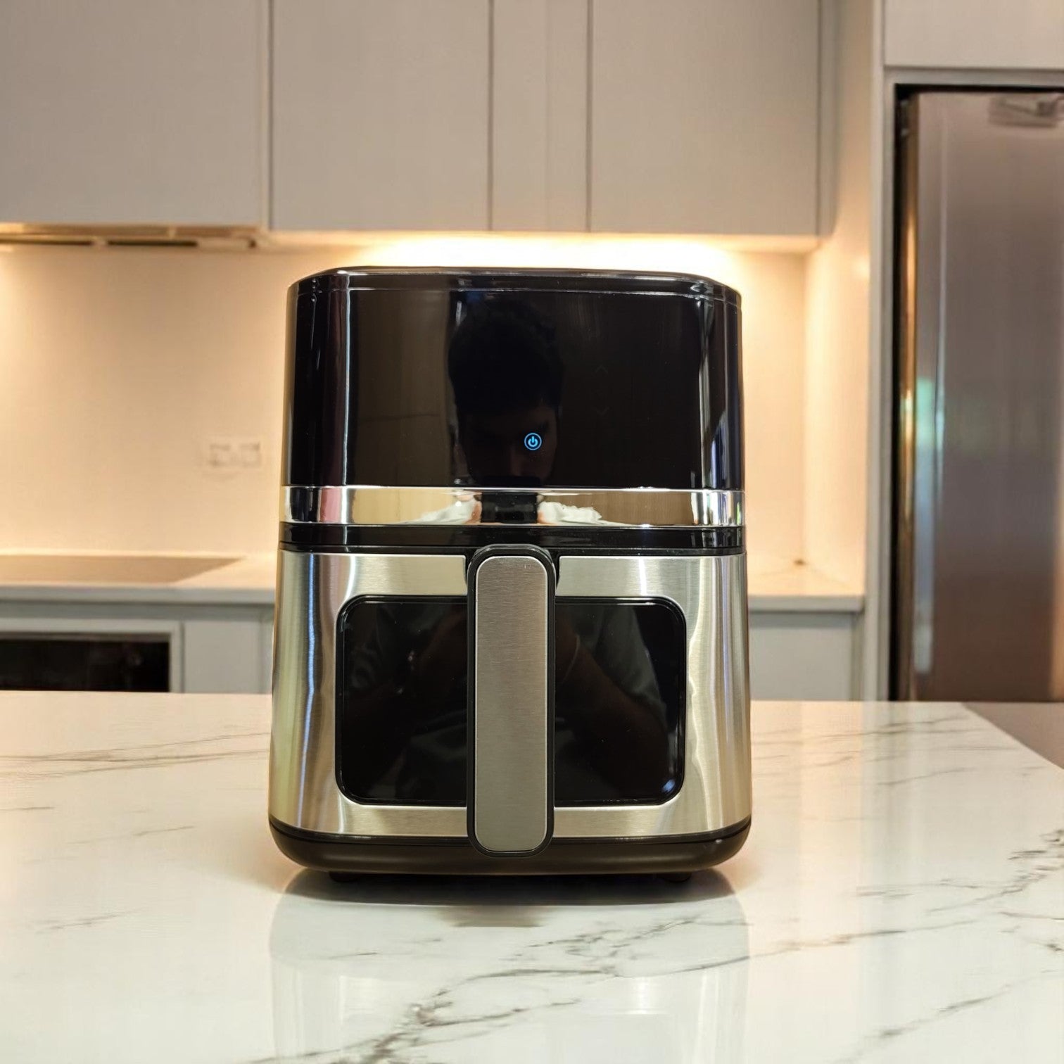 5L stainless steel air fryer with built-in window – Rene RAF-1718