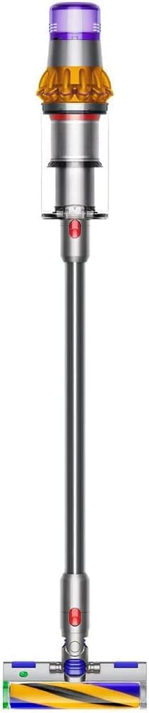 Dyson V15 Detect Absolute Cordless Vacuum Cleaner (Yellow/Nickel) | 2 year Dyson warranty | 447033-01 - UAE Version