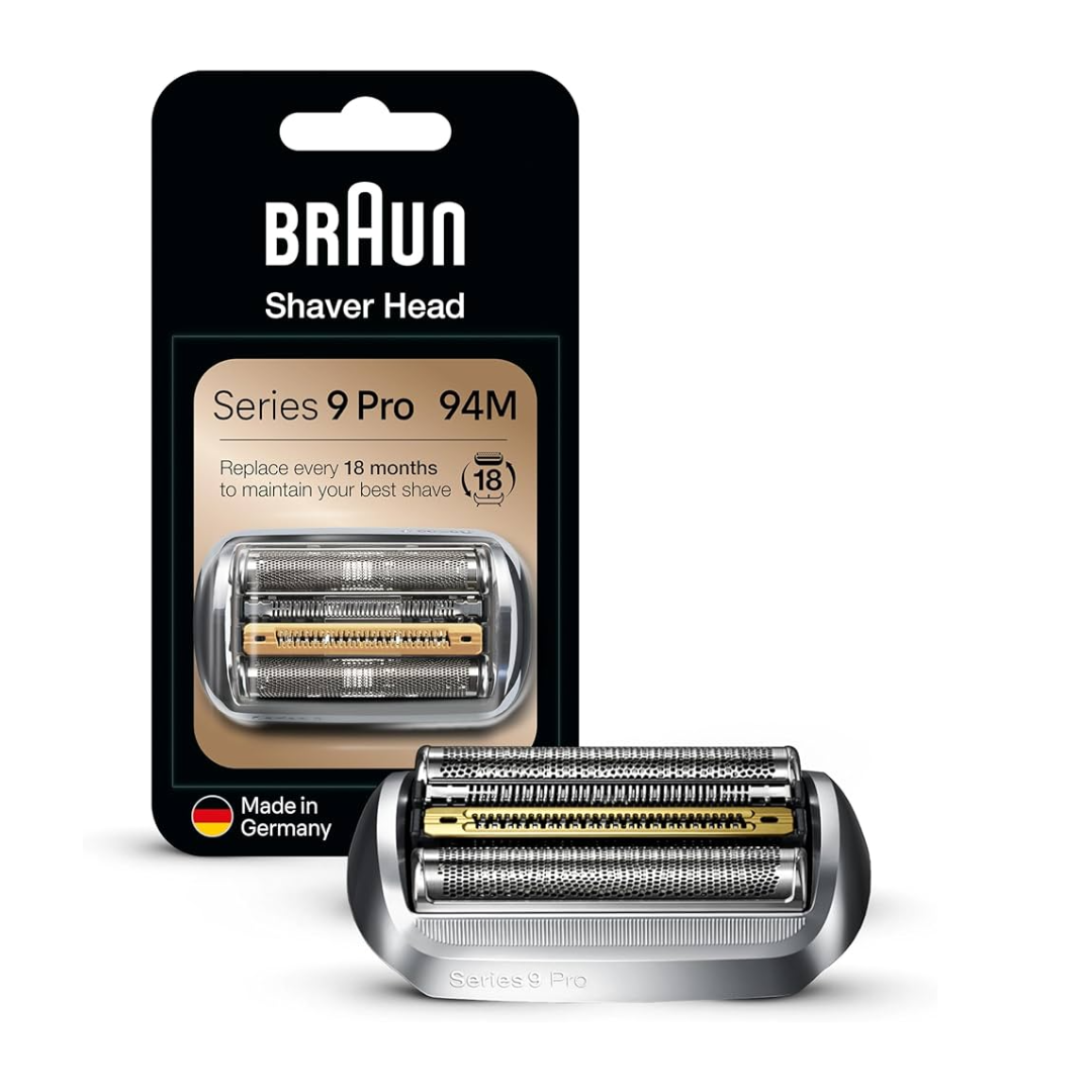 Braun 94M Replacement Foil and Cutter Cassette – Compatible with Series 9 & Series 9 Pro Electric Shavers