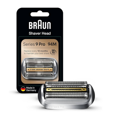 Braun 94M Replacement Foil and Cutter Cassette – Compatible with Series 9 & Series 9 Pro Electric Shavers