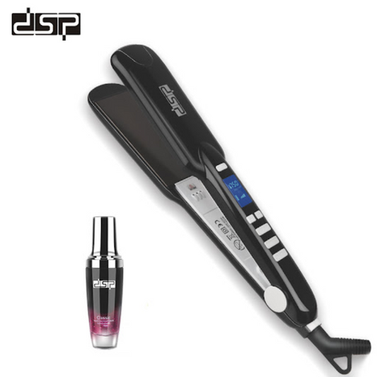 D.S.P 10017 Hair Straightener – Professional Ceramic Flat Iron with Adjustable Temperature for All Hair Types