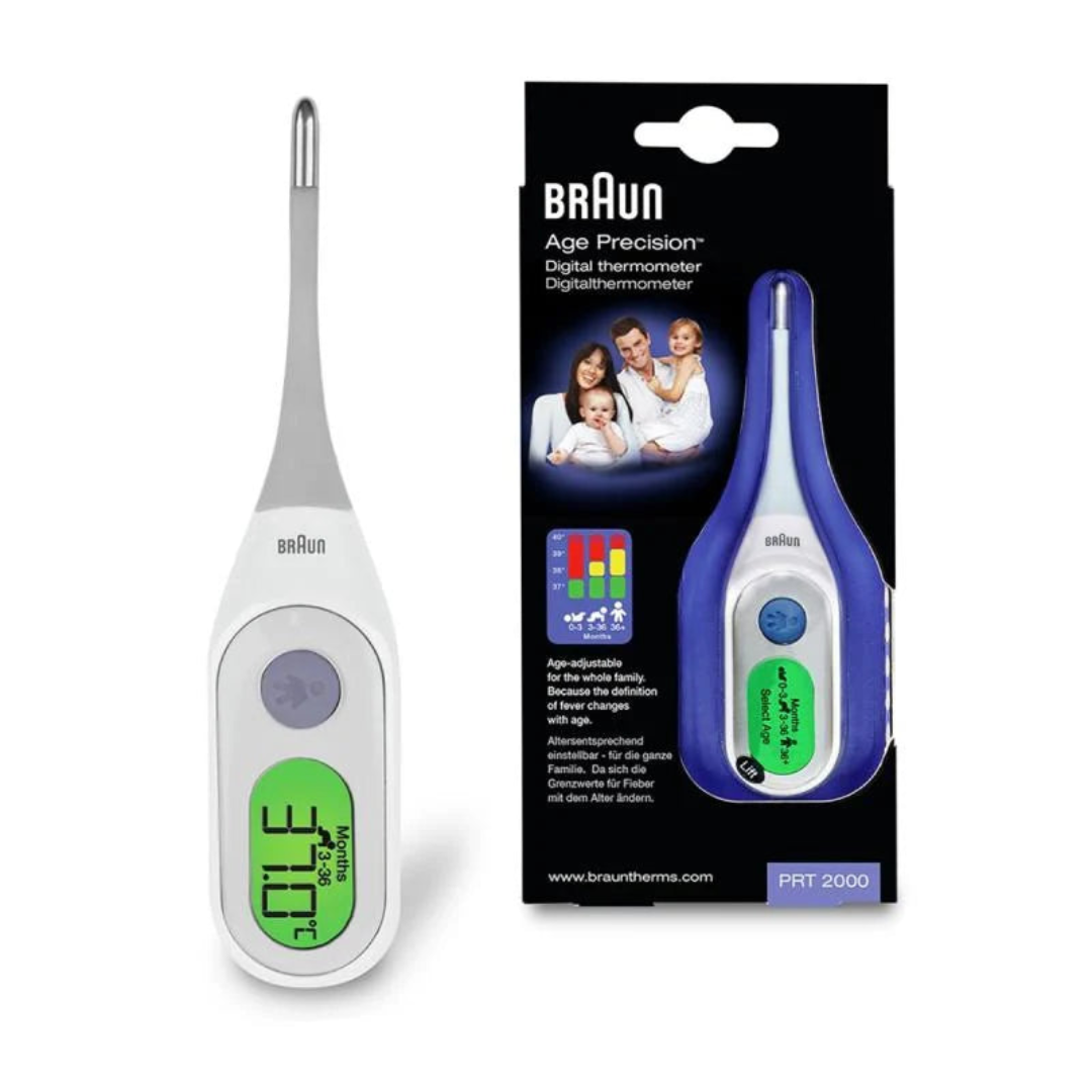 Braun PRT2000 Digital Thermometer with Age Precision Technology