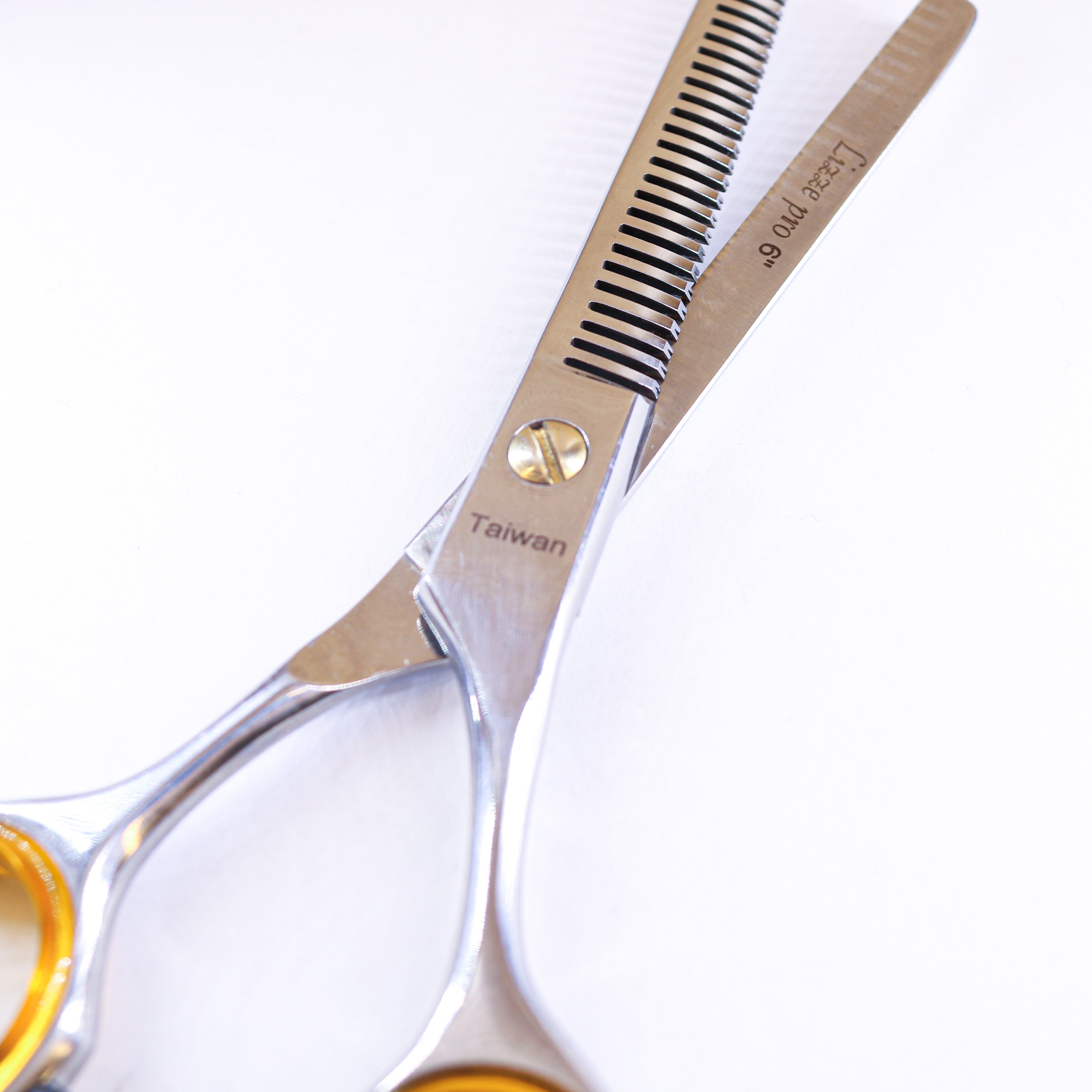 Lizze Pro 6-Inch Steel Barber Scissors: Professional-Grade Precision Cutting Tools for Hair Stylists Lizze Pro