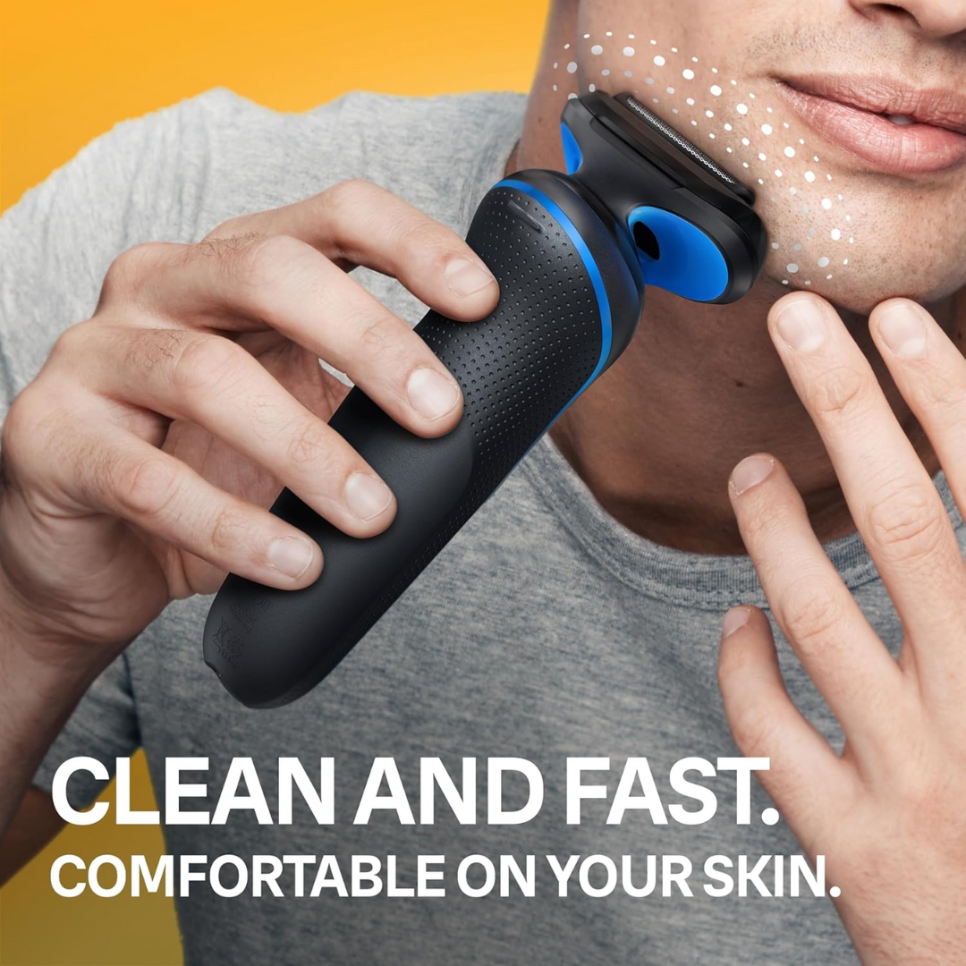 Front view of Braun 5150 SC electric shaver