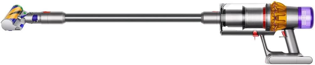 Dyson V15 Detect Absolute Cordless Vacuum Cleaner (Yellow/Nickel) | 2 year Dyson warranty | 447033-01 - UAE Version