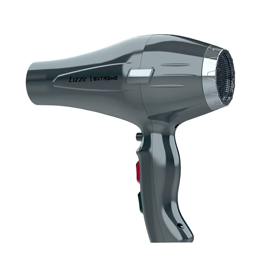 Lizze Extreme Professional Hair Dryer 2400W Powerful AC Motor, Ionic Technology, Fast Drying with Cool Shot Button & Concentrator Nozzle