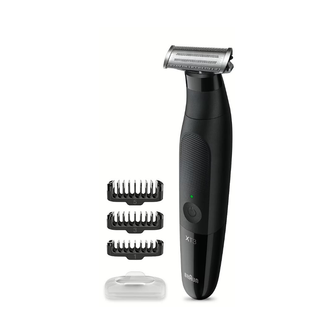 Braun XT3100 Hybrid Trimmer – All-in-One Beard Trimmer, Shaver & Styler with 4D-Blade Technology