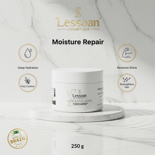 Lessoan Deep Repair Hair Mask – Intense Hydration & Reconstruction with Buriti Oil, Murumuru, Hydrolyzed Collagen & Keratin (For All Hair Types)(250ML)