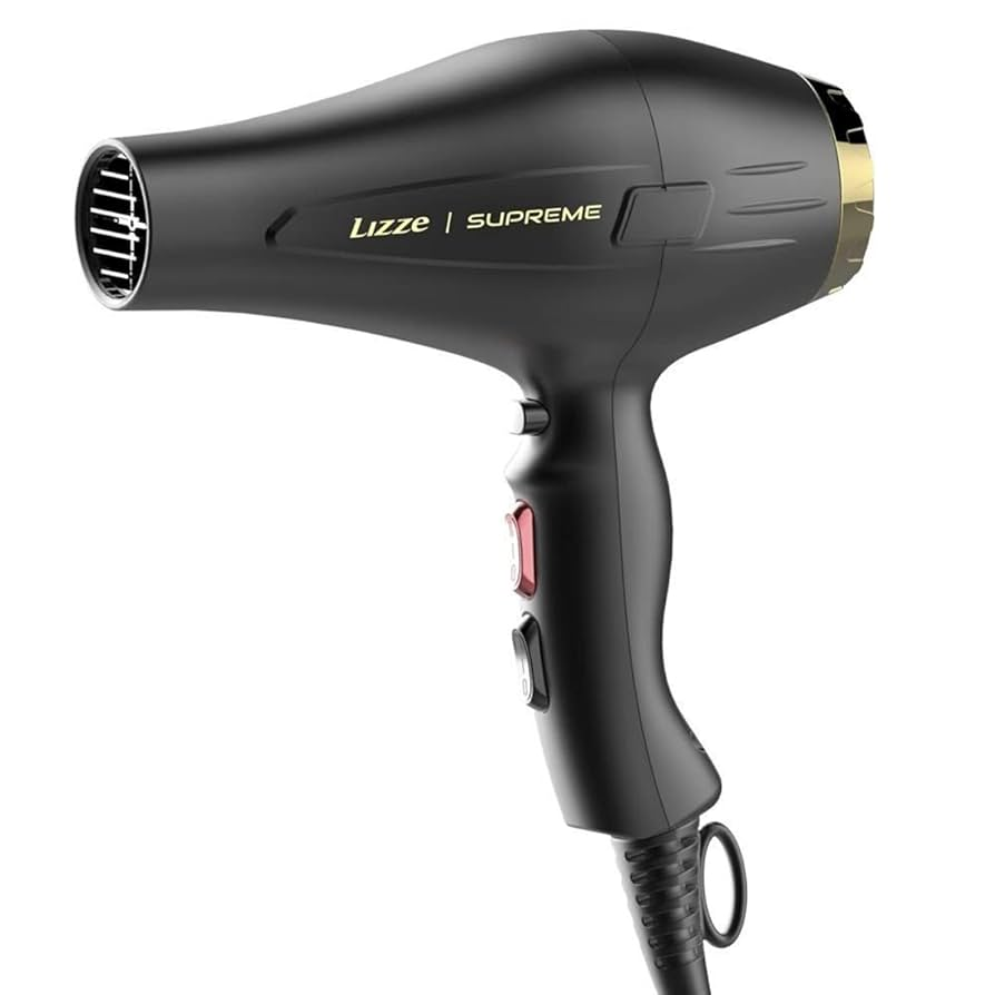 Lizze Supreme Hair Dryer Professional 2600W Power for Fast Drying & Smooth Finish with Ultra Fast Cooling Switch & High Heat Resistance