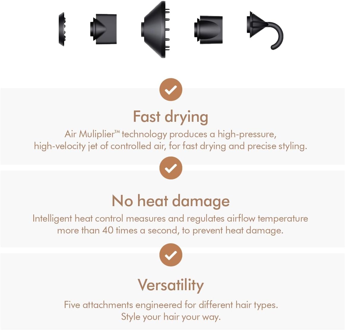 Dyson Supersonic hair dryer (Prussian Blue/Rich Copper)