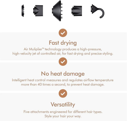 Dyson Supersonic hair dryer (Prussian Blue/Rich Copper)