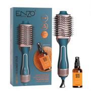 ENZO EN-4112 Hot Air Hair Brush Styler 240V Professional Hair Dryer Brush with Multi-Function Heat Settings