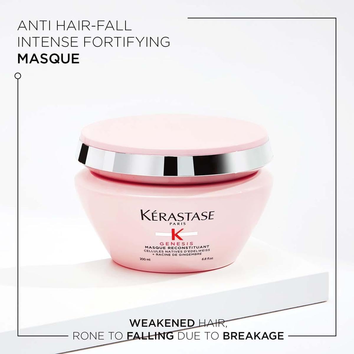 Kérastase Genesis Masque Reconstituant Anti Hair Fall Fortifying Mask for Dry Weakened Hair 200ml