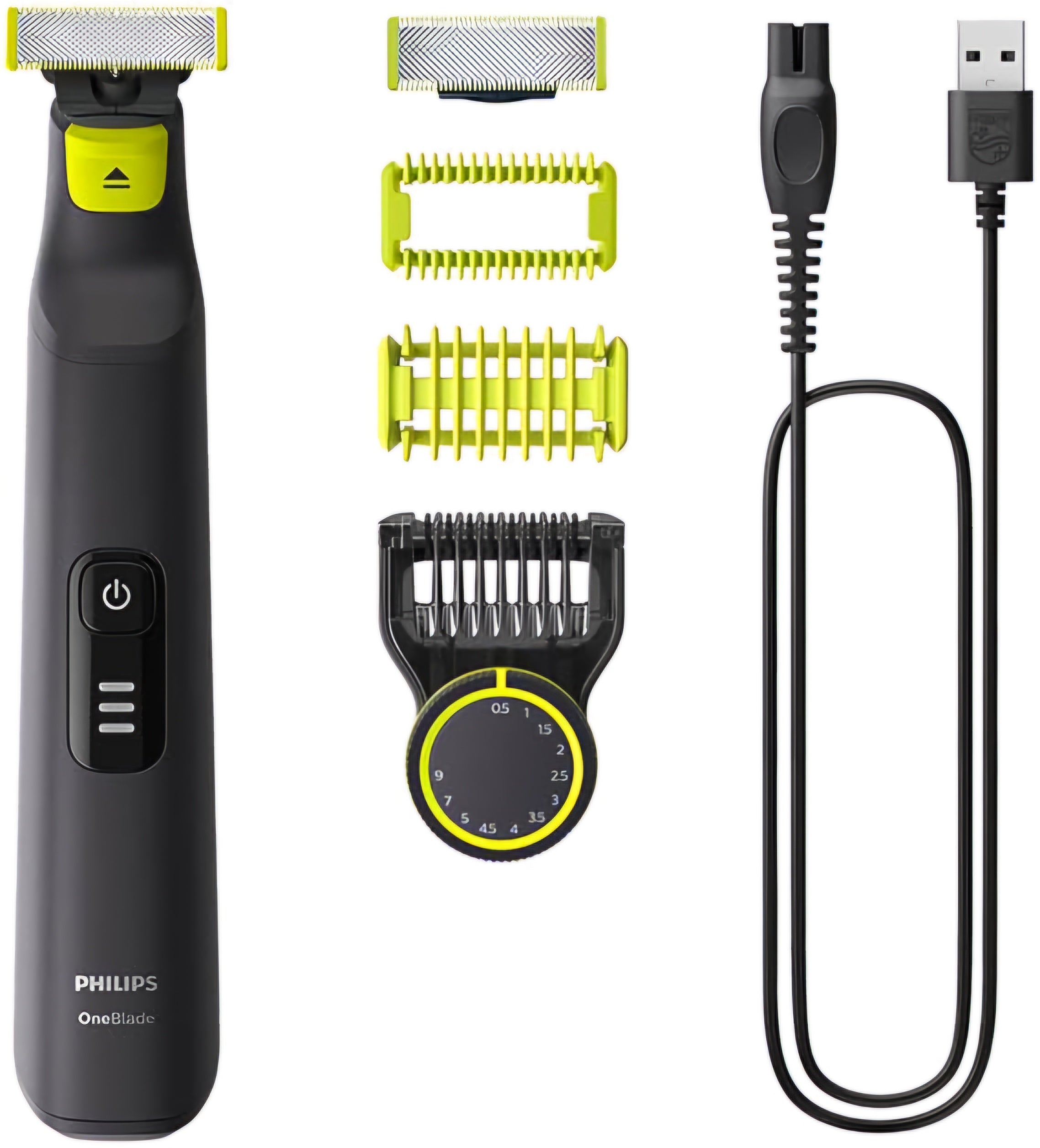 Philips OneBlade Pro Face and Body Trimmer QP6542/10 – Black