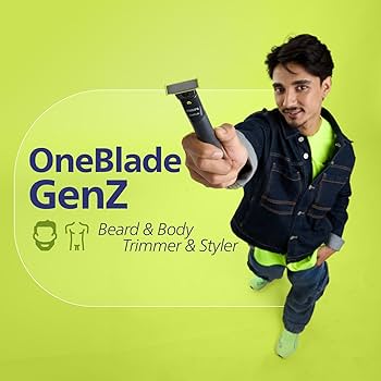 Philips OneBlade QP-1624 Face & Body Trimmer – Trim, Edge & Shave Hybrid Grooming Tool