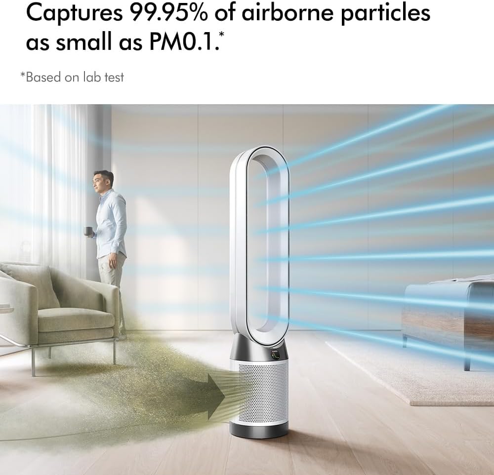 Dyson Purifier Cool™ Gen1 TP10 purifying fan (White/White) Air purifier | 2 year Dyson warranty | 454842-01 - UAE Version