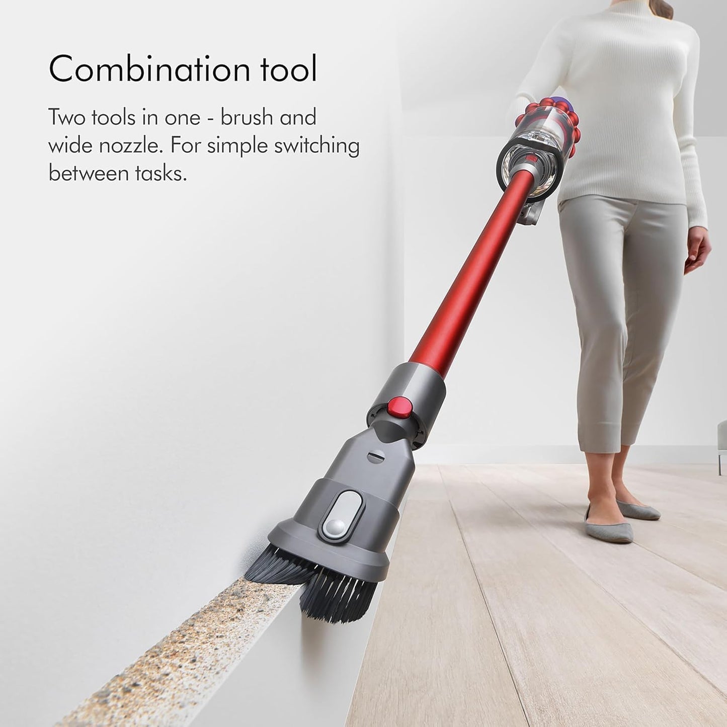 Dyson Cyclone V10 Absolute Cordless Vacuum Cleaner | 2 year Dyson warranty | 394433-01 - UAE Version