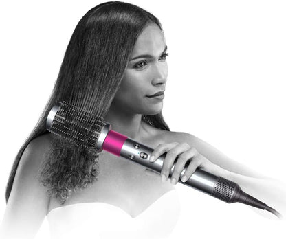 Dyson Airwrap Hair Styler Complete Fuchsia Pink UAE 3 Pin Plug 2 Year UAE Warranty, Fuchsia Pink & Nickel