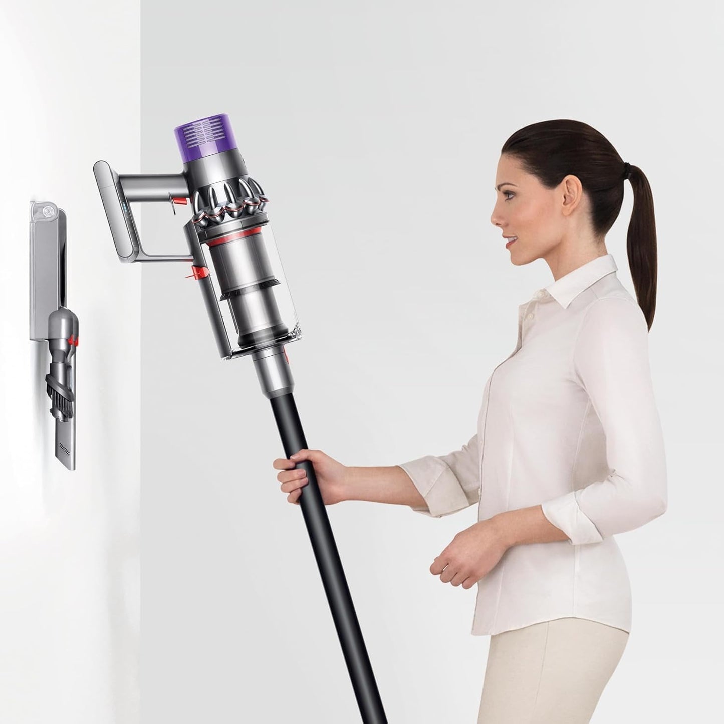 Dyson Cyclone V10 Absolute Cordless Vacuum Cleaner | 2 year Dyson warranty | 394433-01 - UAE Version