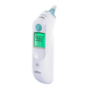 Braun ThermoScan 6 IRT6515 Digital Ear Thermometer – Infrared with Pre-Warmed Tip and Memory Recall