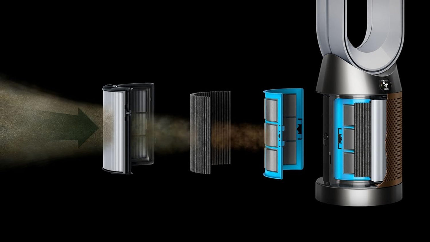 Dyson Purifier Cool™ Formaldehyde TP09 purifying fan (White/Gold) Air Purifier and Fan | 2 year Dyson warranty | 369914-01
