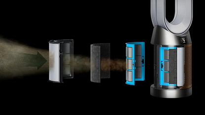 Dyson Purifier Cool™ Formaldehyde TP09 purifying fan (White/Gold) Air Purifier and Fan | 2 year Dyson warranty | 369914-01