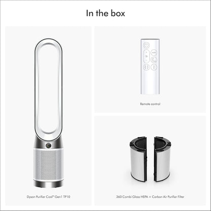 Dyson Purifier Cool™ Gen1 TP10 purifying fan (White/White) Air purifier | 2 year Dyson warranty | 454842-01 - UAE Version