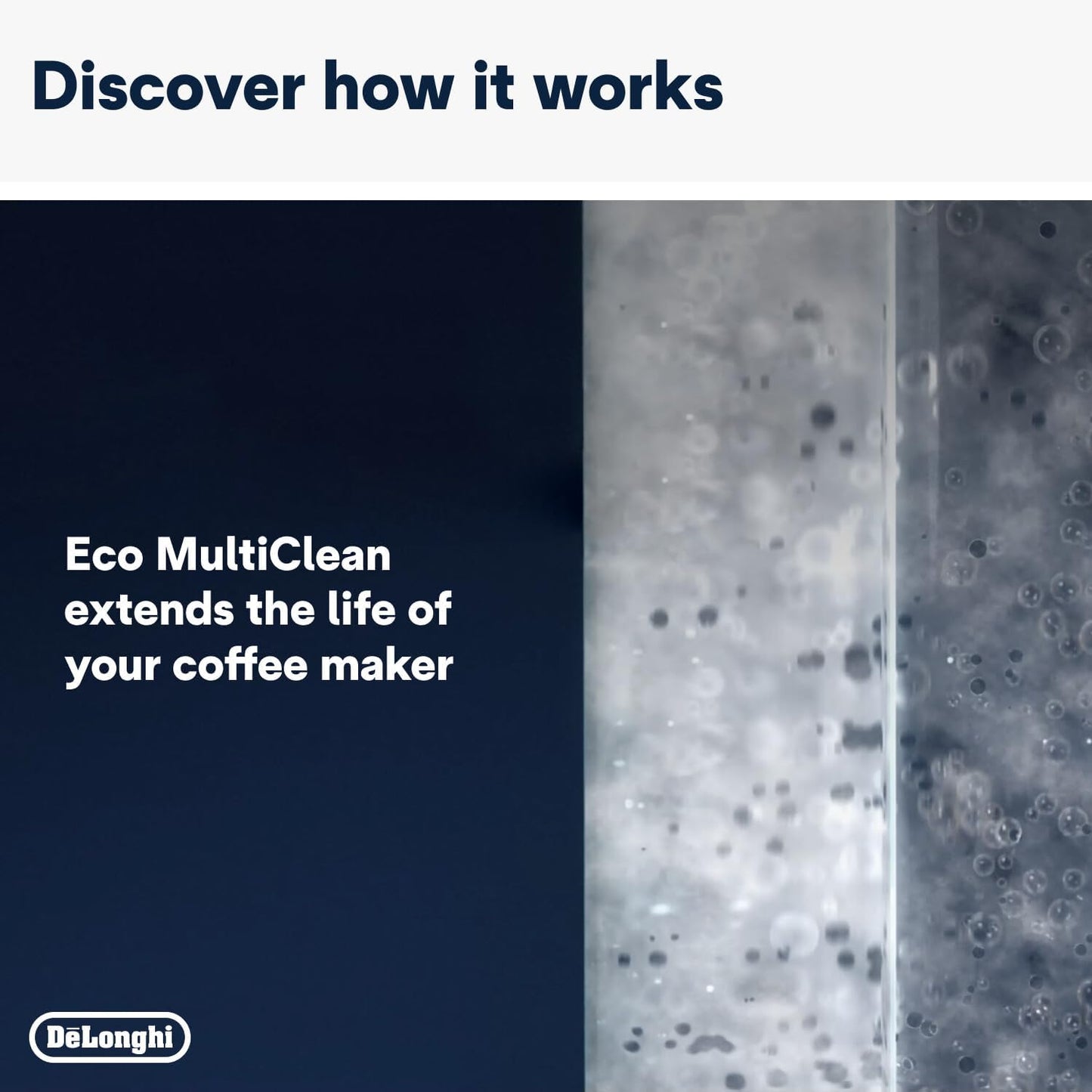 De'Longhi EcoDecalk Descaler, 500ml - Eco-Friendly Limescale Remover for Coffee Makers, Natural Lactic Acid, Preserves Coffee Flavor, Upto 3x Faster & More Effective than Citric Acid DLSC500