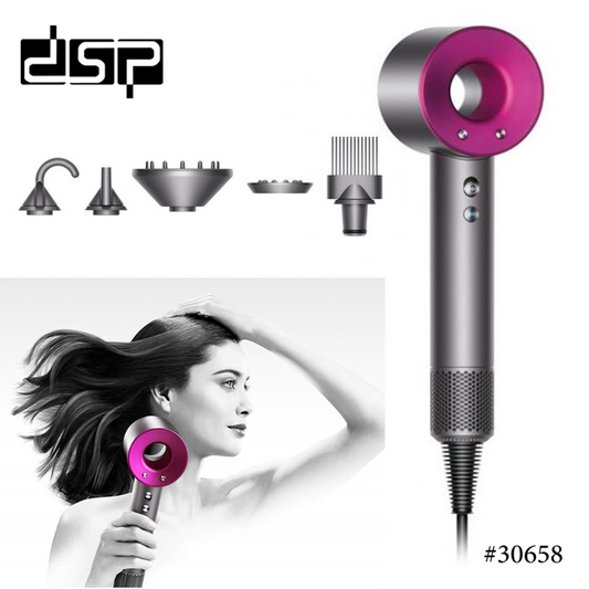 D.S.P 30658 Hair Dryer – 2400W Professional Ionic Hair Dryer with Heat & Speed Control