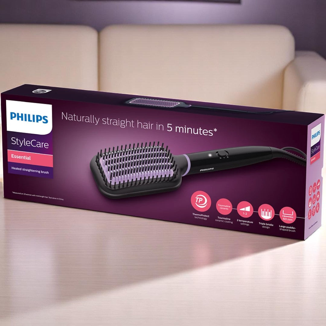 Philips BHH880 Hair Straightening Brush