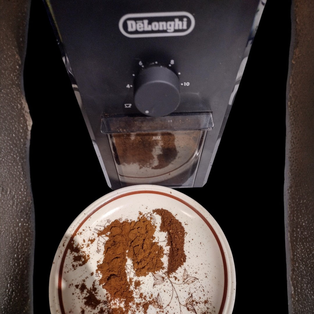 De'Longhi Electric Coffee Grinder With Fineness Selector, Burr Grinding System, 12 Cups Capacity, KG79, Blac De'Longhi