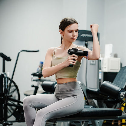 Heat and Cold Muscle Massage Gun – Deep Tissue Therapy with Adjustable Temperature Levels Afaq Al Naseem LLC.