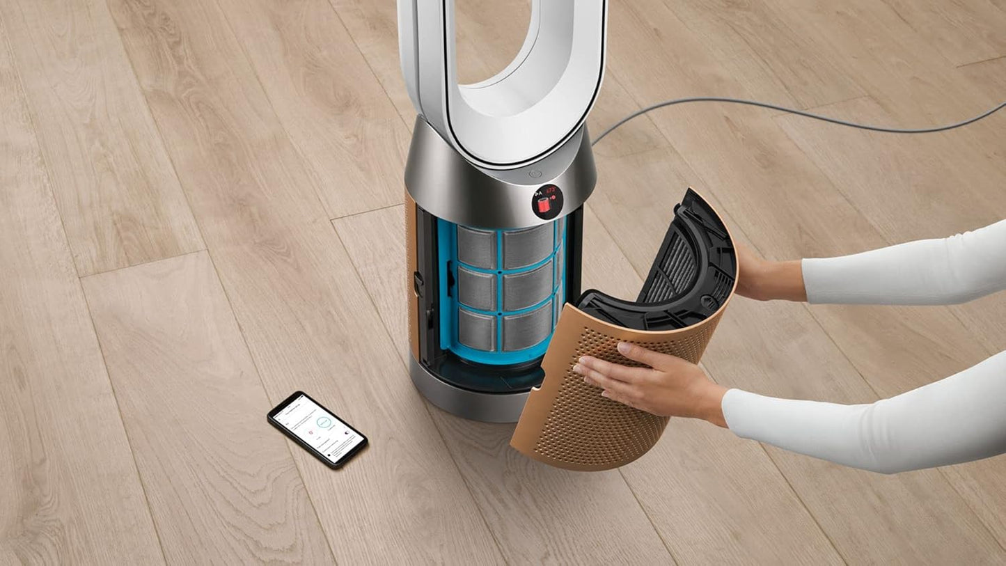 Dyson Purifier Cool™ Formaldehyde TP09 purifying fan (White/Gold) Air Purifier and Fan | 2 year Dyson warranty | 369914-01
