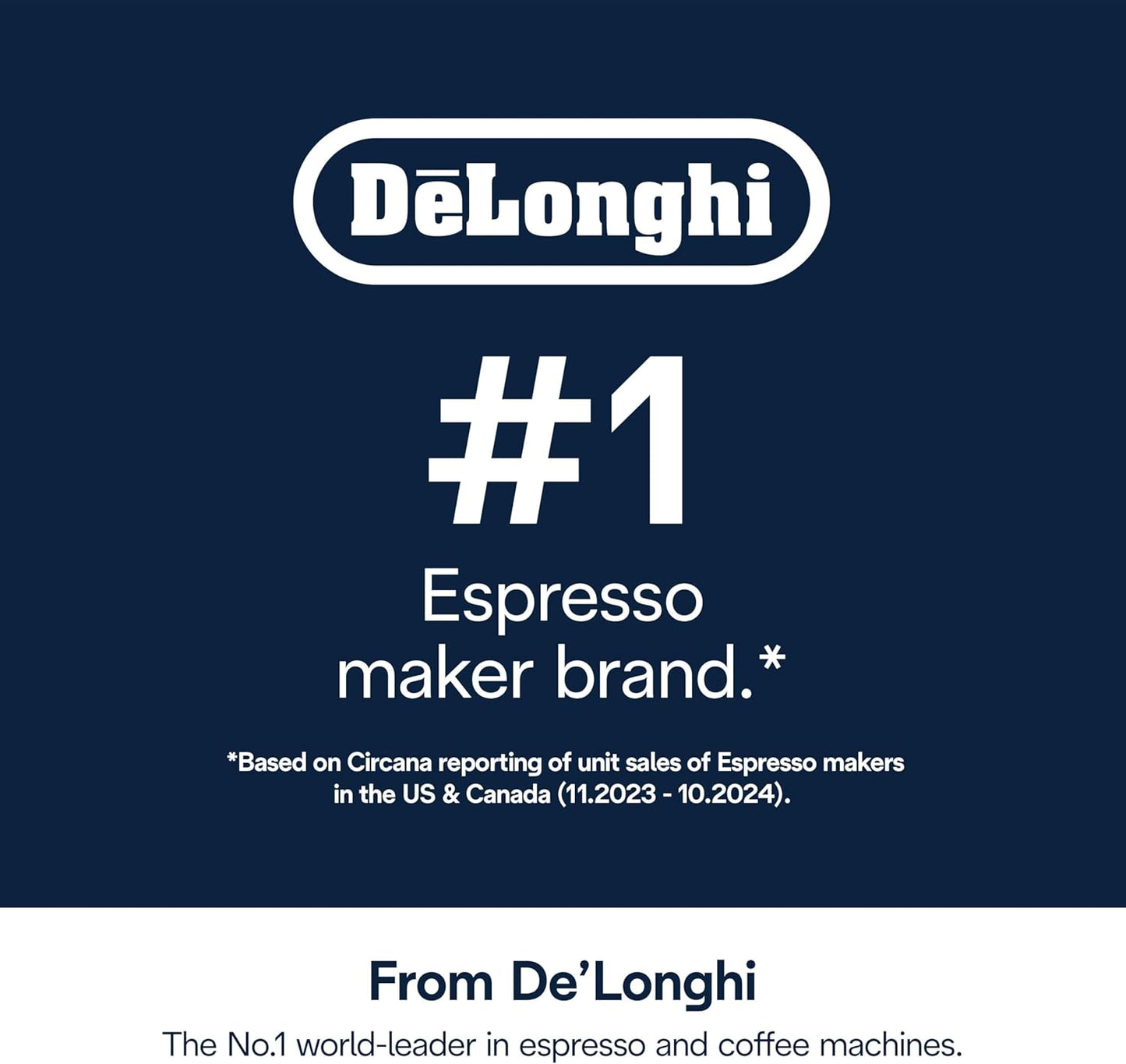 De'Longhi EcoDecalk Descaler, 500ml - Eco-Friendly Limescale Remover for Coffee Makers, Natural Lactic Acid, Preserves Coffee Flavor, Upto 3x Faster & More Effective than Citric Acid DLSC500