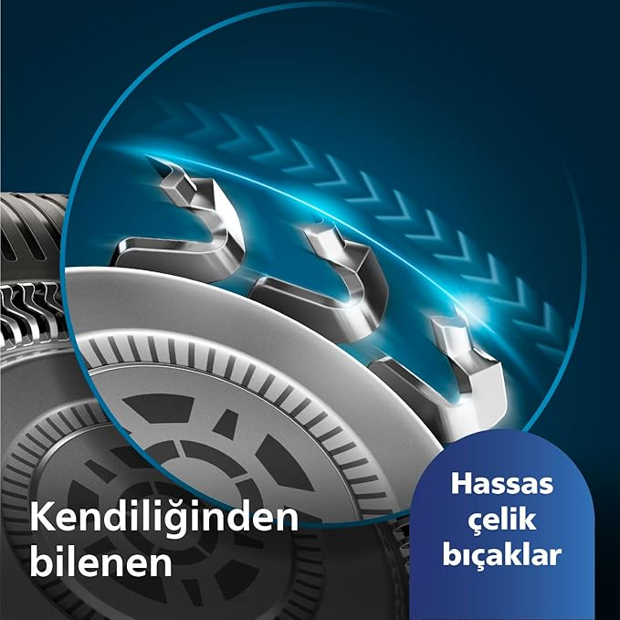 Philips Series 5000 Wet and  Dry Electric Shaver S5887/10 Advanced Shaving with Comfort