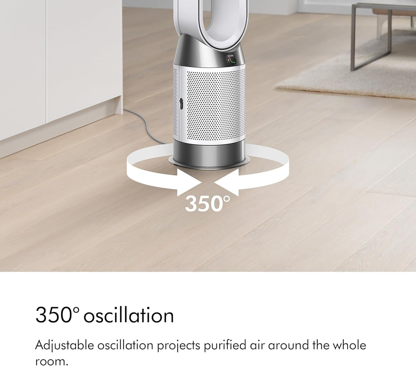 Dyson Purifier Hot + Cool™ Gen1 HP10 purifying fan heater (White/White) Heater + Air purifier | 2 year Dyson warranty | 454856-01 - UAE Version